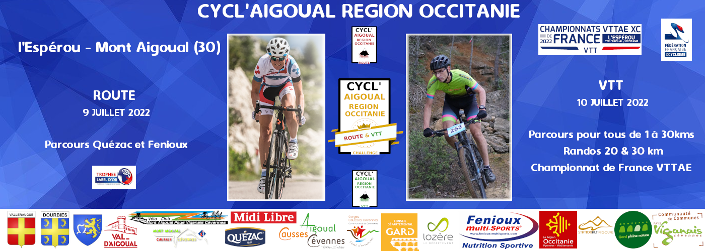 Cycl'Aigoual Région Occitanie