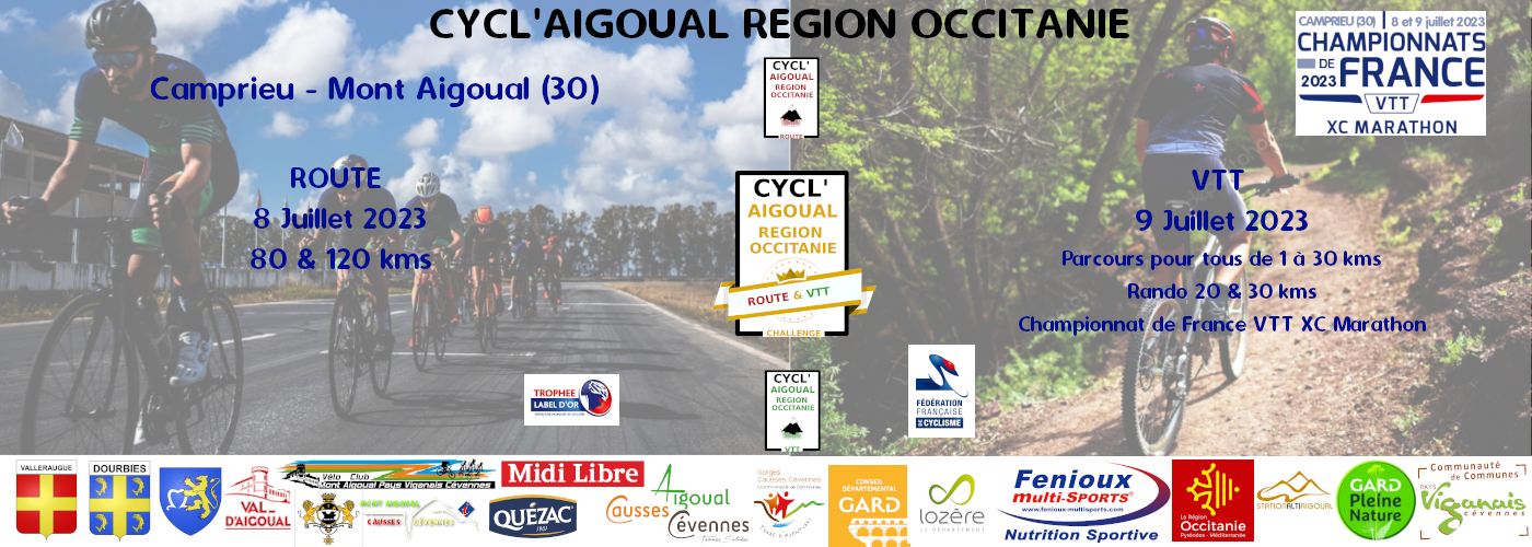 Cycl'Aigoual Région Occitanie